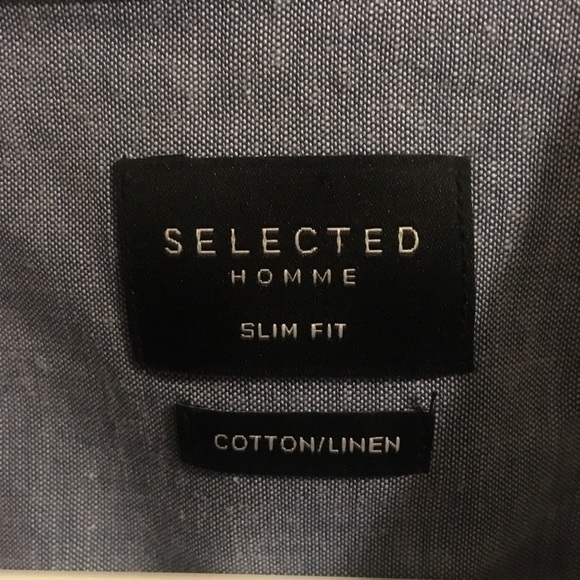 Long sleeve slim fit button down - Picture 4 of 5